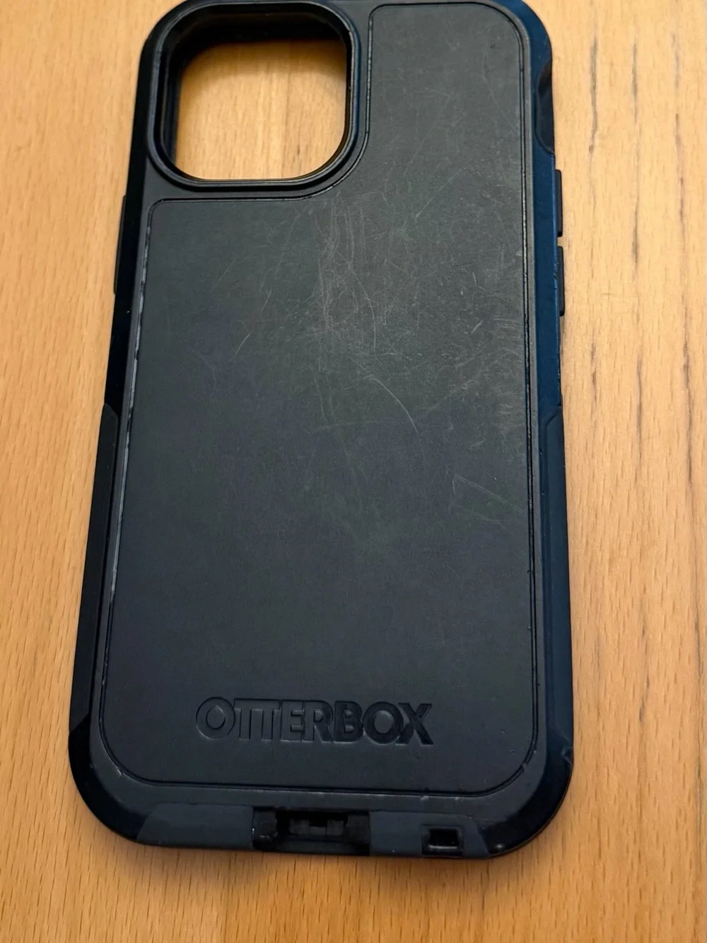 OtterBox Black Protective Phone Case with Raised Logo 13 mini iPhone
